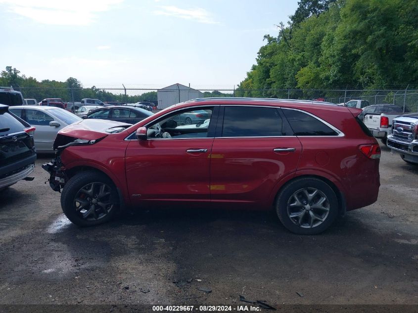 2017 Kia Sorento 3.3L Sx VIN: 5XYPKDA50HG232470 Lot: 40229667