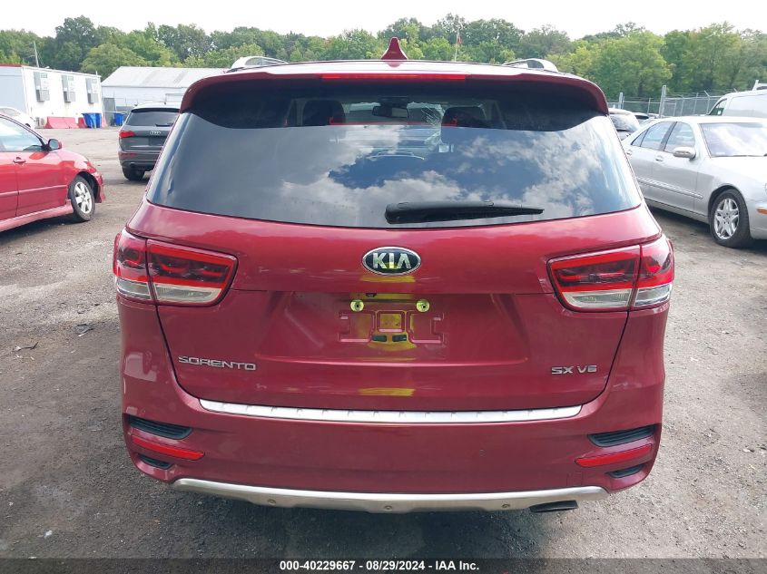 2017 KIA SORENTO 3.3L SX - 5XYPKDA50HG232470