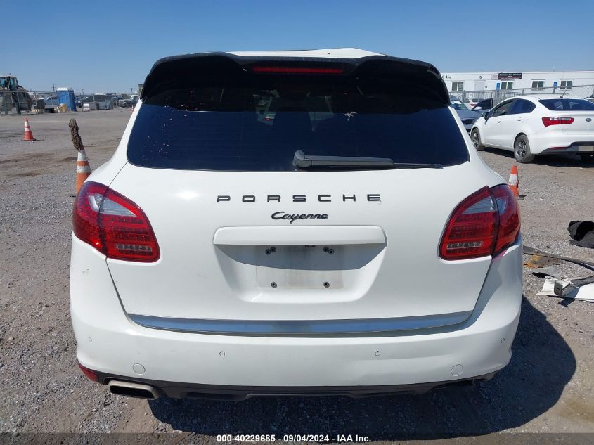 2012 Porsche Cayenne VIN: WP1AA2A2XCLA03910 Lot: 40229685