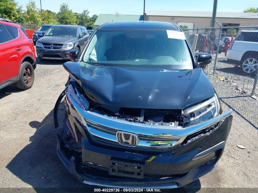 2021 Honda Pilot Awd Ex-L VIN: 5FNYF6H55MB012656 Lot: 40229726