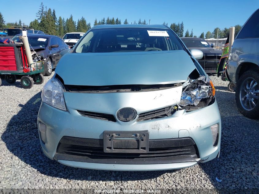 2014 Toyota Prius Two VIN: JTDKN3DU0E1749908 Lot: 40229740