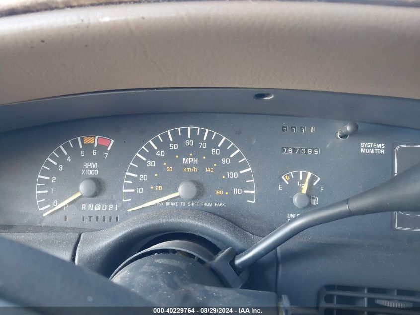 1997 Pontiac Bonneville Se VIN: 1G2HX52KXVH271333 Lot: 40229764