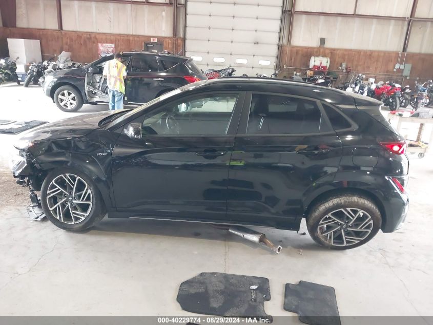 2022 Hyundai Kona N Line VIN: KM8K3CA34NU867973 Lot: 40229774