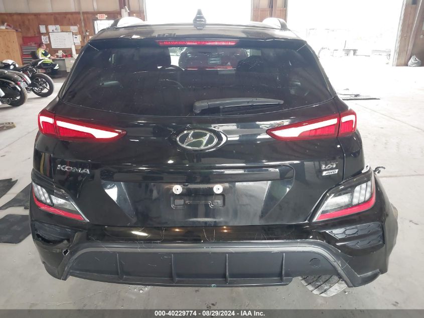 2022 Hyundai Kona N Line VIN: KM8K3CA34NU867973 Lot: 40229774