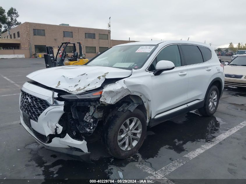 2019 Hyundai Santa Fe Se VIN: 5NMS23AD4KH082744 Lot: 40229784