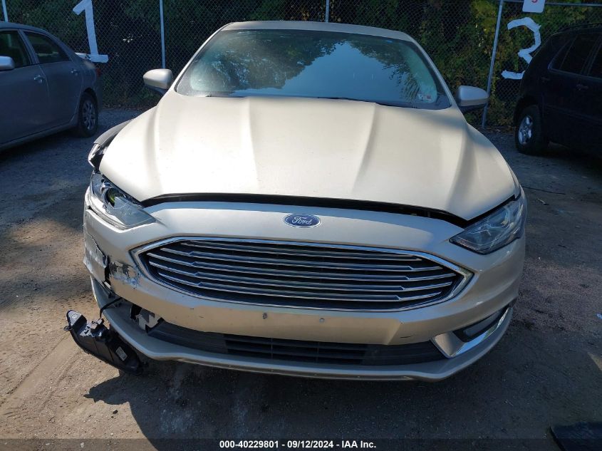 2017 Ford Fusion Se VIN: 3FA6P0H76HR176351 Lot: 40229801