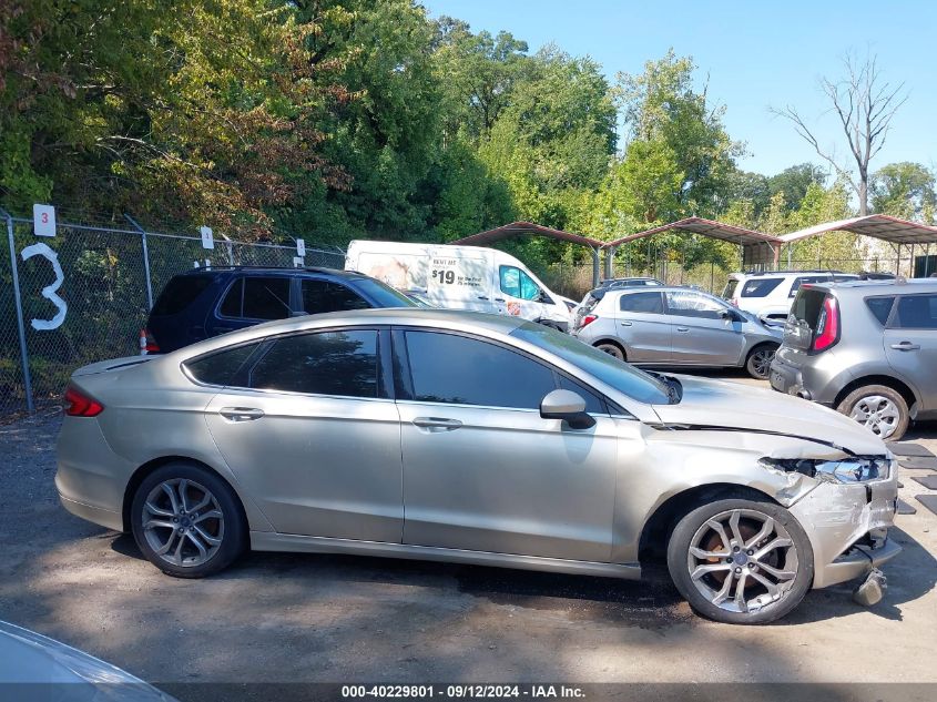 2017 Ford Fusion Se VIN: 3FA6P0H76HR176351 Lot: 40229801