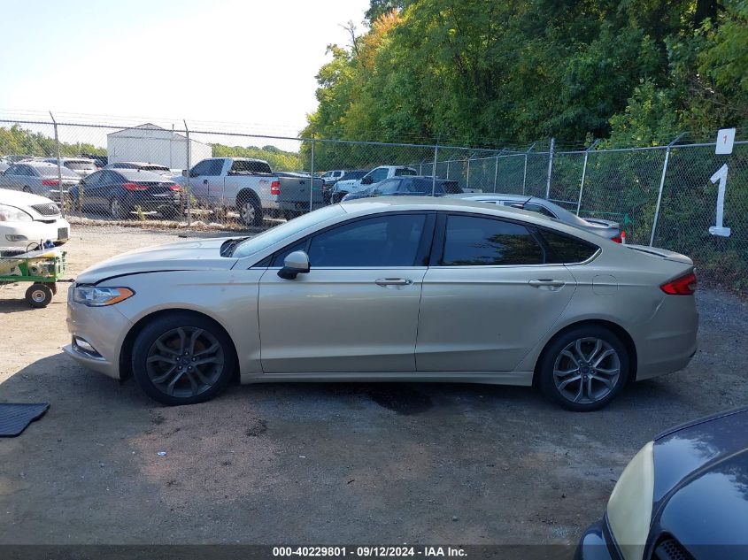 2017 Ford Fusion Se VIN: 3FA6P0H76HR176351 Lot: 40229801