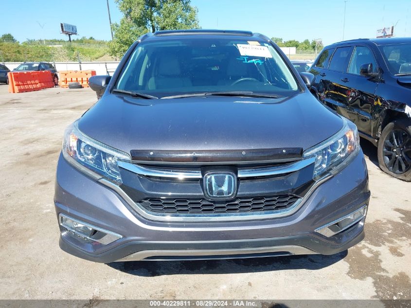 2015 Honda Cr-V Touring VIN: 5J6RM4H95FL128662 Lot: 40229811