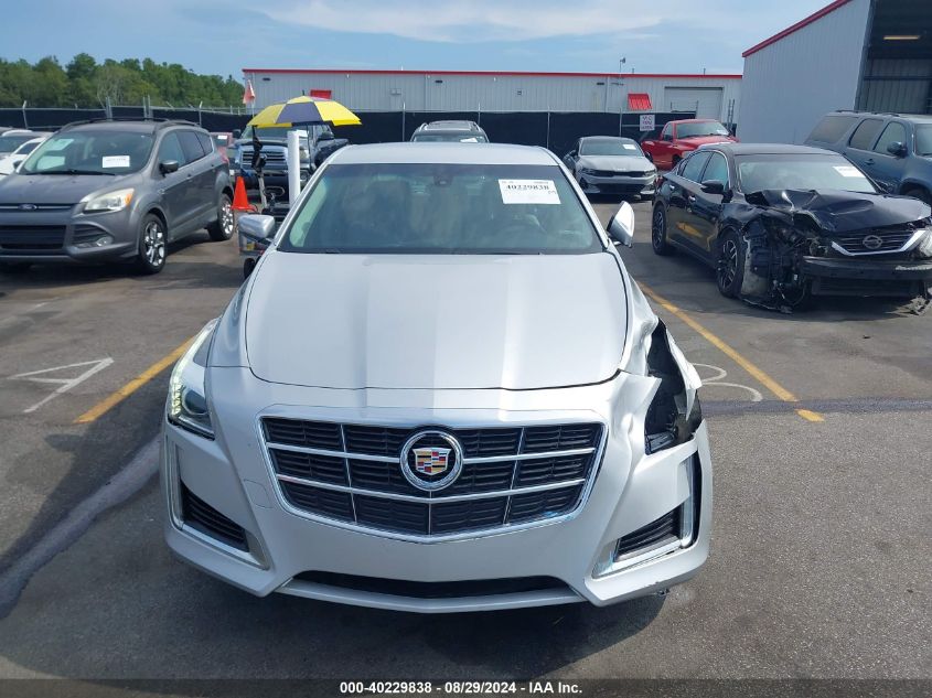 2014 Cadillac Cts Standard VIN: 1G6AP5SX4E0127500 Lot: 40229838