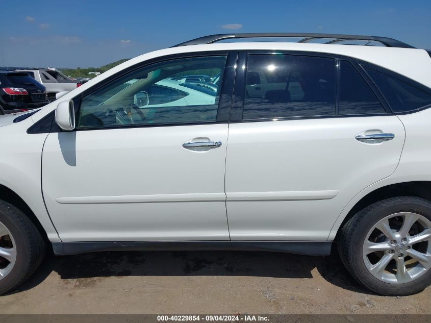 2009 Lexus Rx 350 VIN: 2T2GK31UX9C076660 Lot: 40229854