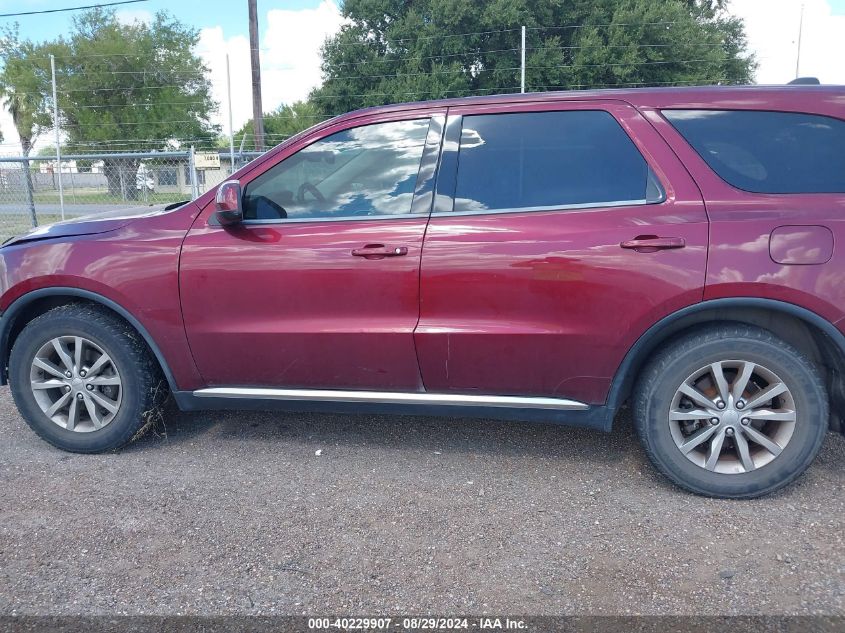 2018 Dodge Durango Sxt Rwd VIN: 1C4RDHAG1JC100629 Lot: 40229907