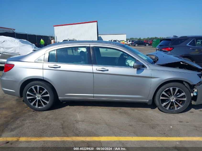 2013 Chrysler 200 Touring VIN: 1C3CCBBB2DN542213 Lot: 40229920