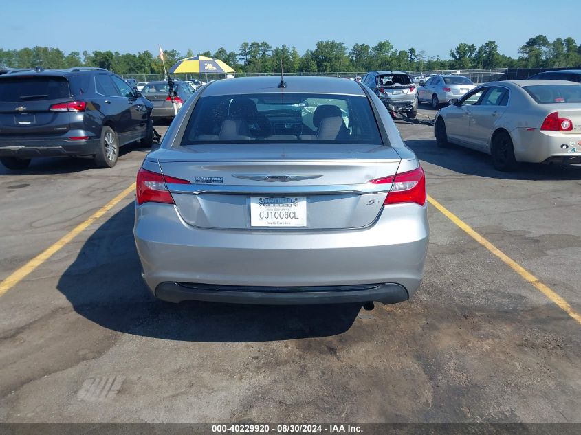 2013 Chrysler 200 Touring VIN: 1C3CCBBB2DN542213 Lot: 40229920