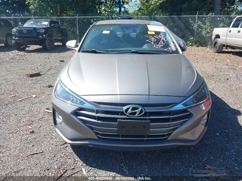 2020 Hyundai Elantra Sel VIN: KMHD84LF3LU905911 Lot: 40229966