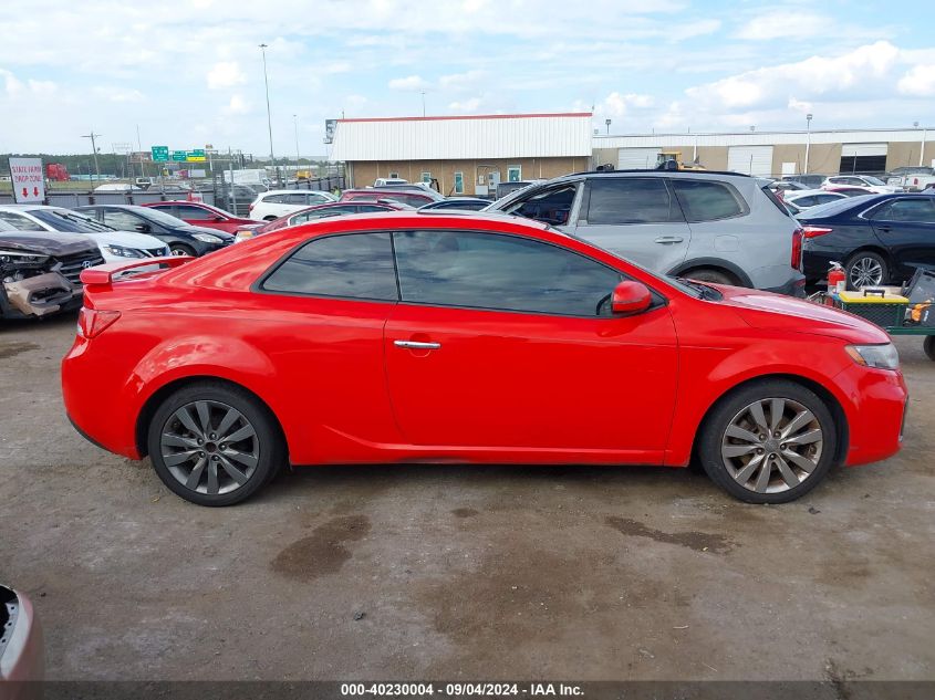 2012 Kia Forte Koup Sx VIN: KNAFW6A30C5624552 Lot: 40230004