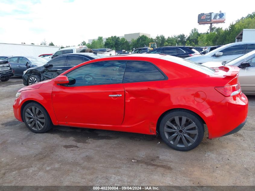 2012 Kia Forte Koup Sx VIN: KNAFW6A30C5624552 Lot: 40230004