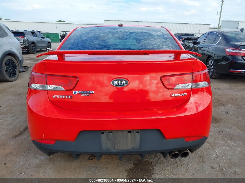 2012 Kia Forte Koup Sx VIN: KNAFW6A30C5624552 Lot: 40230004