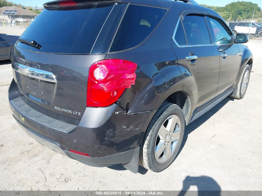 2015 Chevrolet Equinox Ltz VIN: 2GNALDEK4F6410076 Lot: 40230015