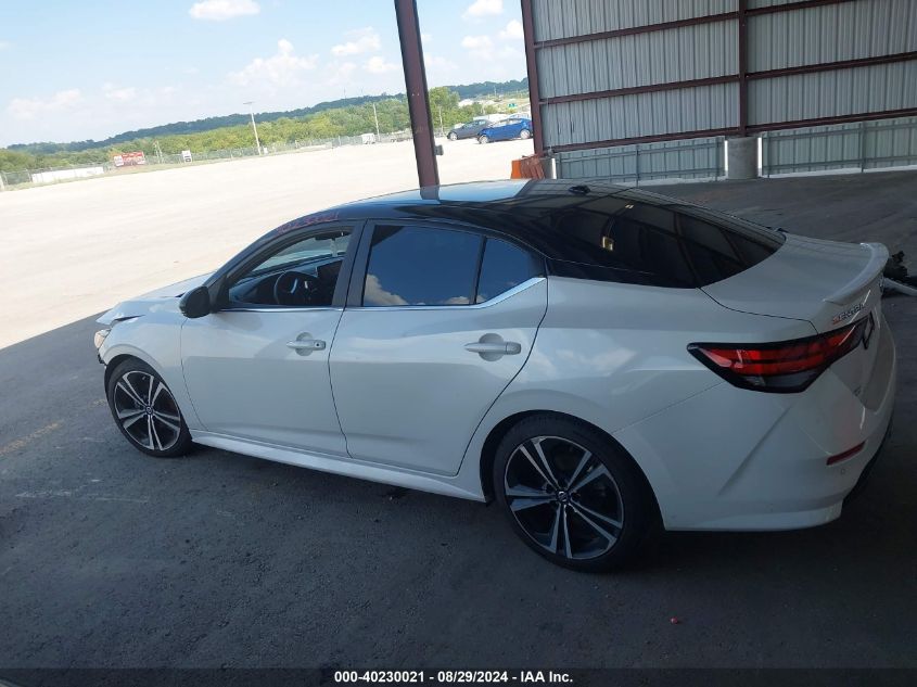 2020 Nissan Sentra Sr Xtronic Cvt VIN: 3N1AB8DV3LY207000 Lot: 40230021