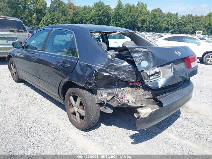 2003 Honda Accord 2.4 Ex VIN: 1HGCM56643A078677 Lot: 40230026