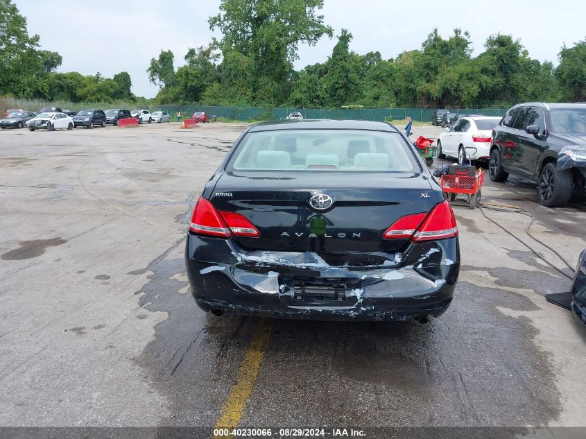 2007 Toyota Avalon Xl VIN: 4T1BK36B37U222351 Lot: 40230066