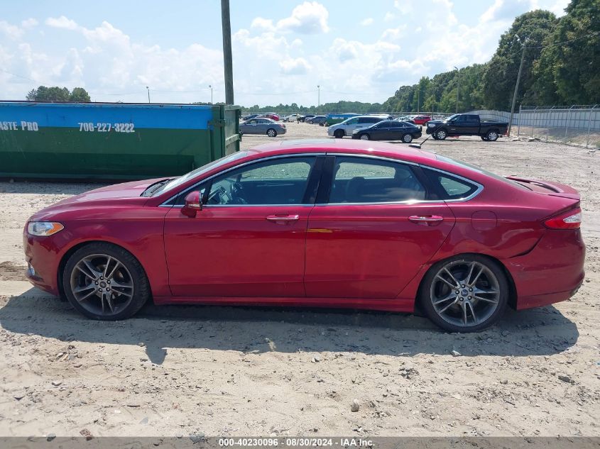 2016 FORD FUSION TITANIUM - 3FA6P0K97GR223010