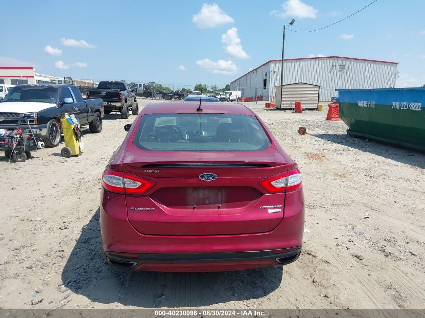 2016 Ford Fusion Titanium VIN: 3FA6P0K97GR223010 Lot: 40230096