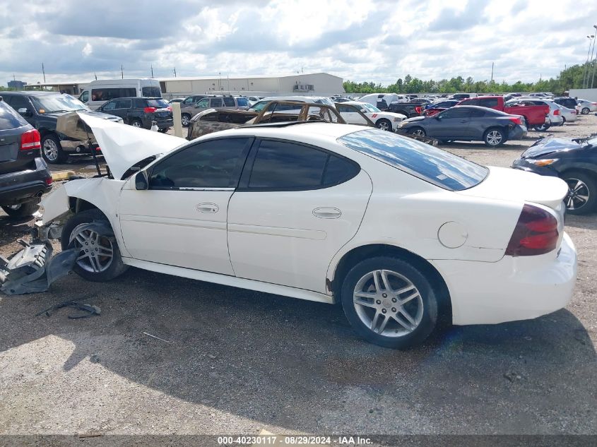 2007 Pontiac Grand Prix Gt VIN: 2G2WR554371217277 Lot: 40230117