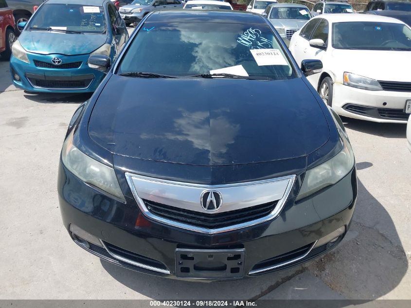 2012 Acura Tl 3.7 VIN: 19UUA9F56CA004835 Lot: 40230124