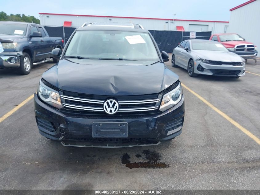 2017 Volkswagen Tiguan 2.0T Wolfsburg Edition VIN: WVGSV7AXXHK025482 Lot: 40230127