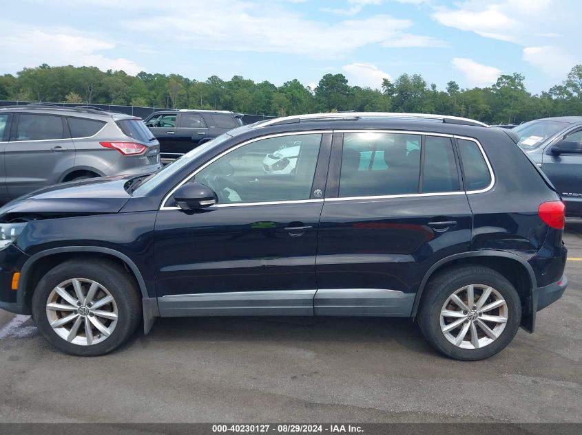 2017 Volkswagen Tiguan 2.0T Wolfsburg Edition VIN: WVGSV7AXXHK025482 Lot: 40230127