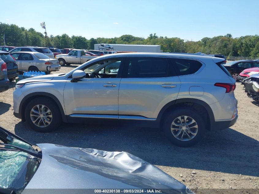 2019 Hyundai Santa Fe Sel VIN: 5NMS3CAD5KH041374 Lot: 40230138