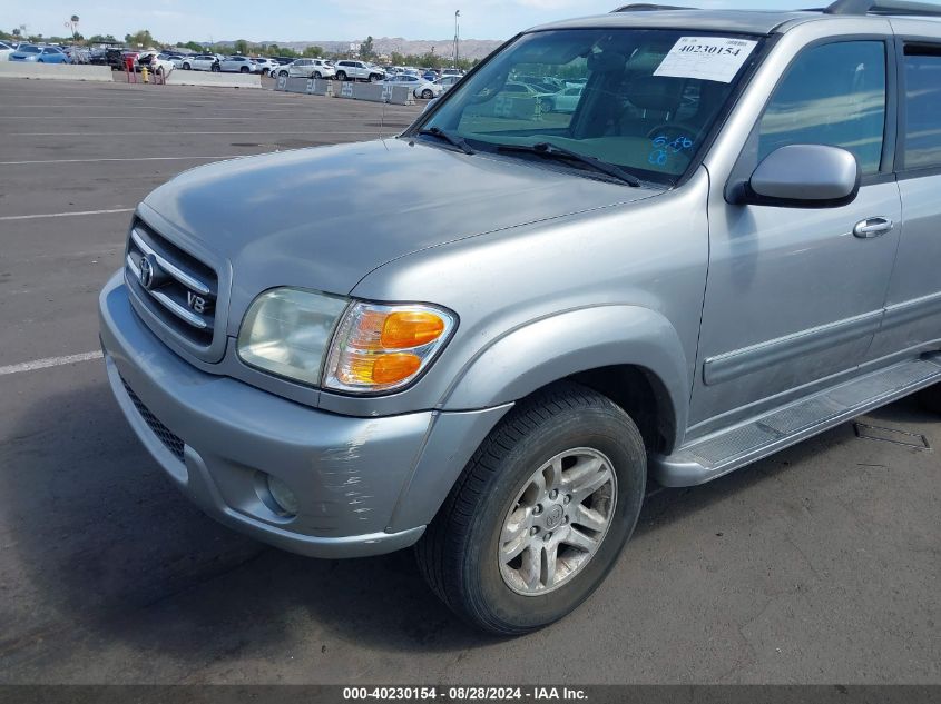 2004 Toyota Sequoia Limited V8 VIN: 5TDBT48A74S223546 Lot: 40230154