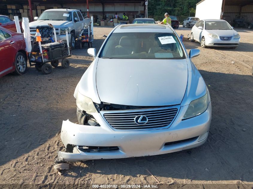 2009 Lexus Ls 460 VIN: JTHBL46F795090300 Lot: 40230182