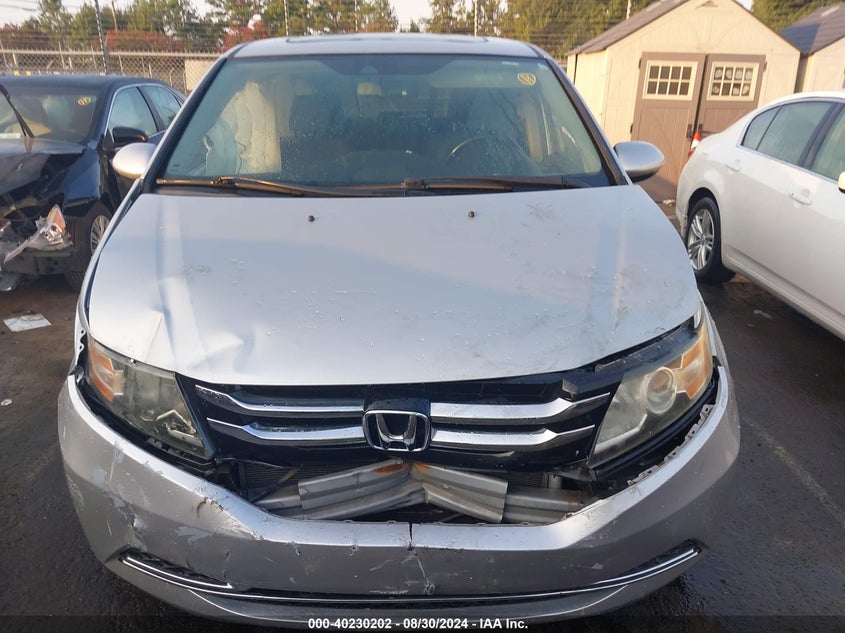 2014 HONDA ODYSSEY EX-L - 5FNRL5H67EB023286