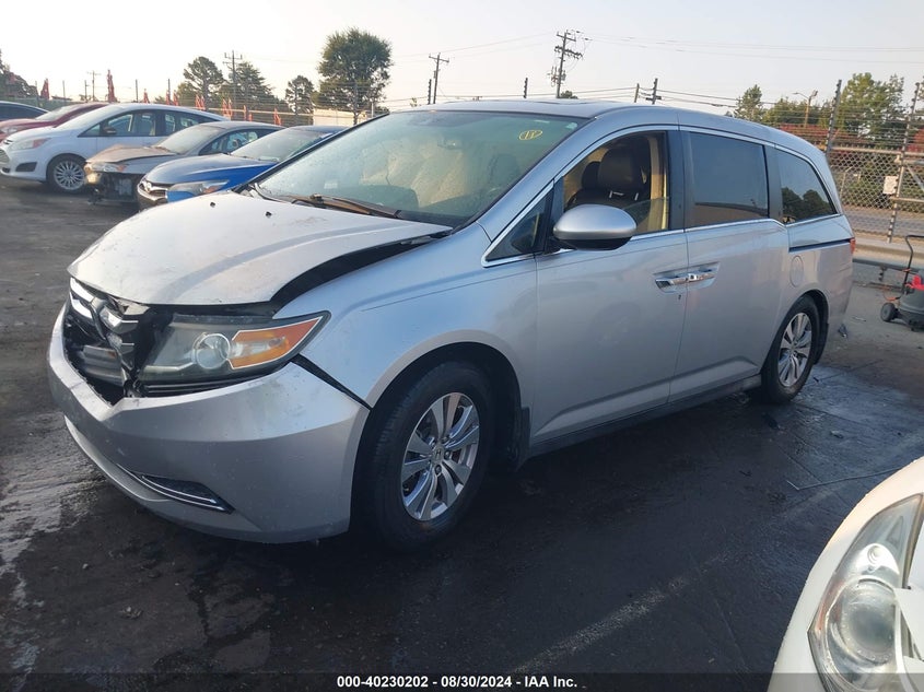 2014 HONDA ODYSSEY EX-L - 5FNRL5H67EB023286