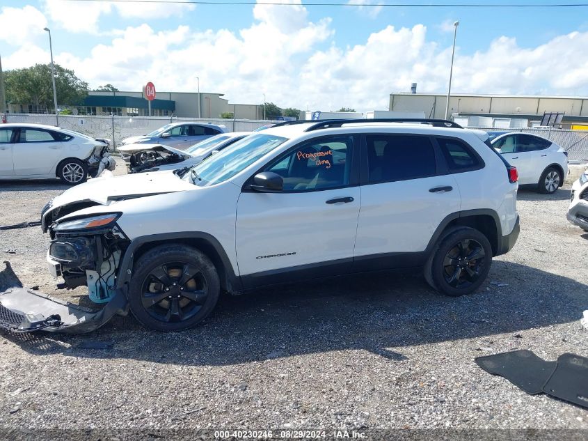 2017 Jeep Cherokee Altitude Fwd VIN: 1C4PJLAS3HW607435 Lot: 40230246