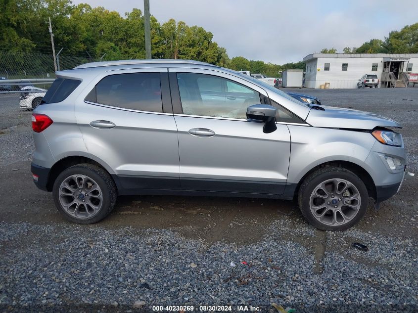 2021 Ford Ecosport Titanium VIN: MAJ6S3KL8MC403103 Lot: 40230269