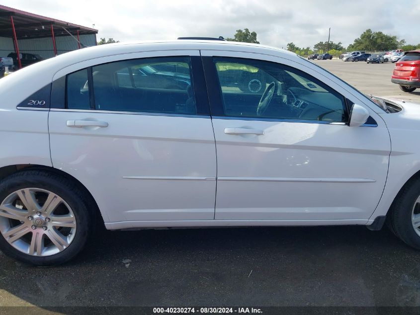 2012 Chrysler 200 Lx VIN: 1C3CCBAB0CN316994 Lot: 40230274