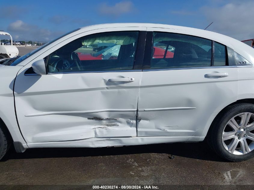 2012 Chrysler 200 Lx VIN: 1C3CCBAB0CN316994 Lot: 40230274