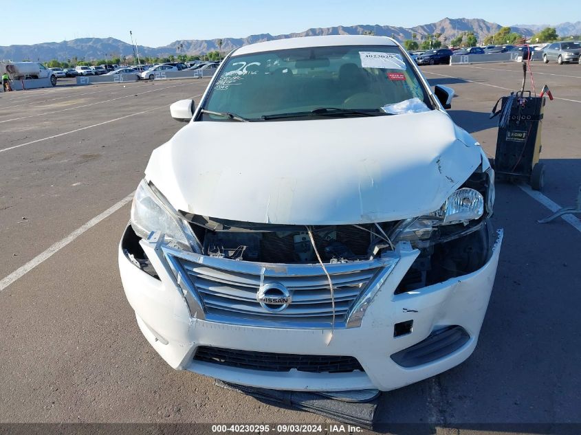 2014 Nissan Sentra Sv VIN: 3N1AB7AP7EL690393 Lot: 40230295