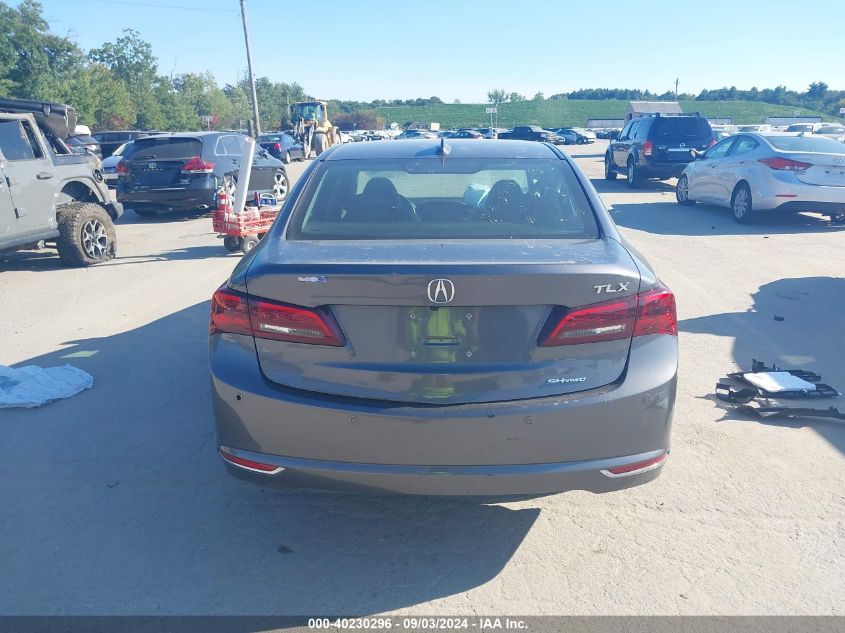 2017 Acura Tlx Advance Package VIN: 19UUB3F77HA003339 Lot: 40230296