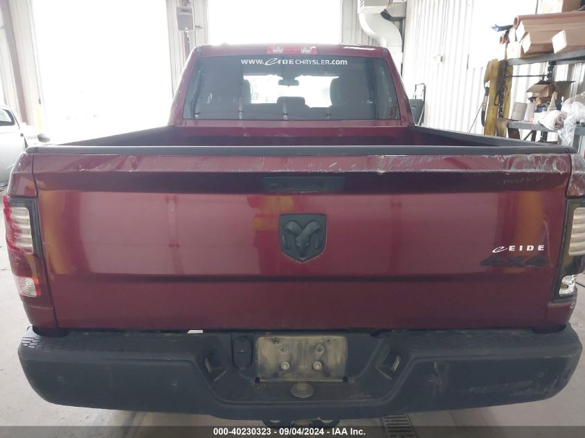 2021 Ram 1500 Classic Warlock Quad Cab 4X4 6'4 Box VIN: 1C6RR7GG9MS598549 Lot: 40230323