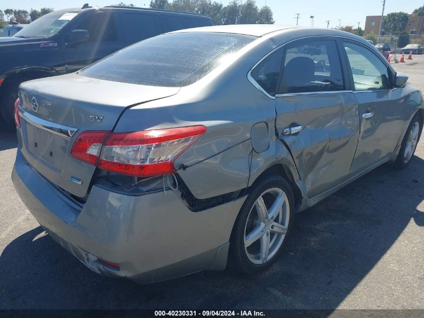 2013 Nissan Sentra Sv VIN: 3N1AB7AP3DL787167 Lot: 40230331