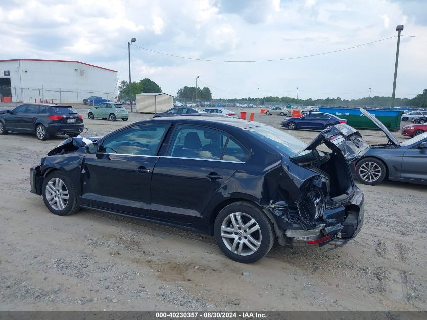 2017 Volkswagen Jetta 1.4T S VIN: 3VW2B7AJ9HM254007 Lot: 40230357