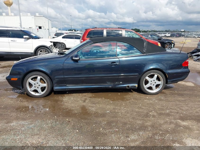 2002 Mercedes-Benz Clk 430 VIN: WDBLK70G52T116534 Lot: 40230400