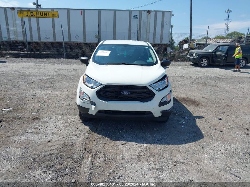 2021 Ford Ecosport S VIN: MAJ3S2FE4MC399026 Lot: 40230401