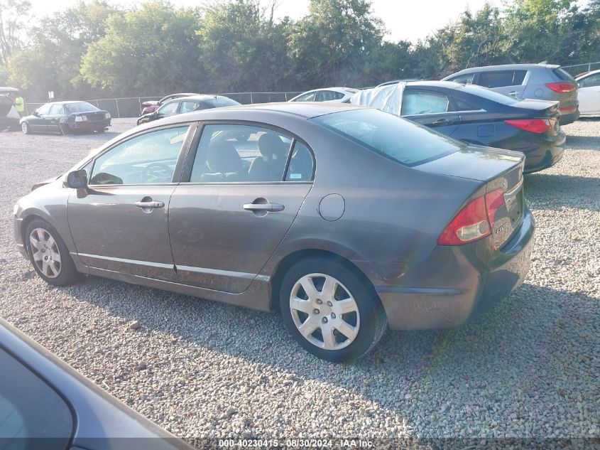 2009 Honda Civic Lx VIN: 19XFA16539E050671 Lot: 40230415