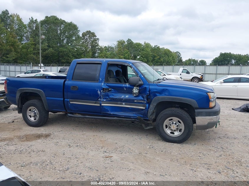 2003 Chevrolet Silverado 2500Hd Ls VIN: 1GCHC23G93F107614 Lot: 40230420